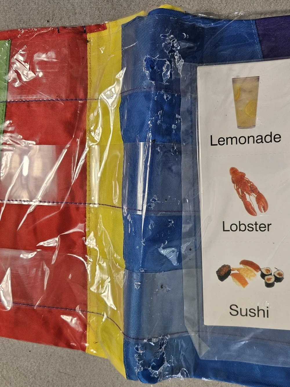 Learning Resources Food Pyramid Pocket Chart Set